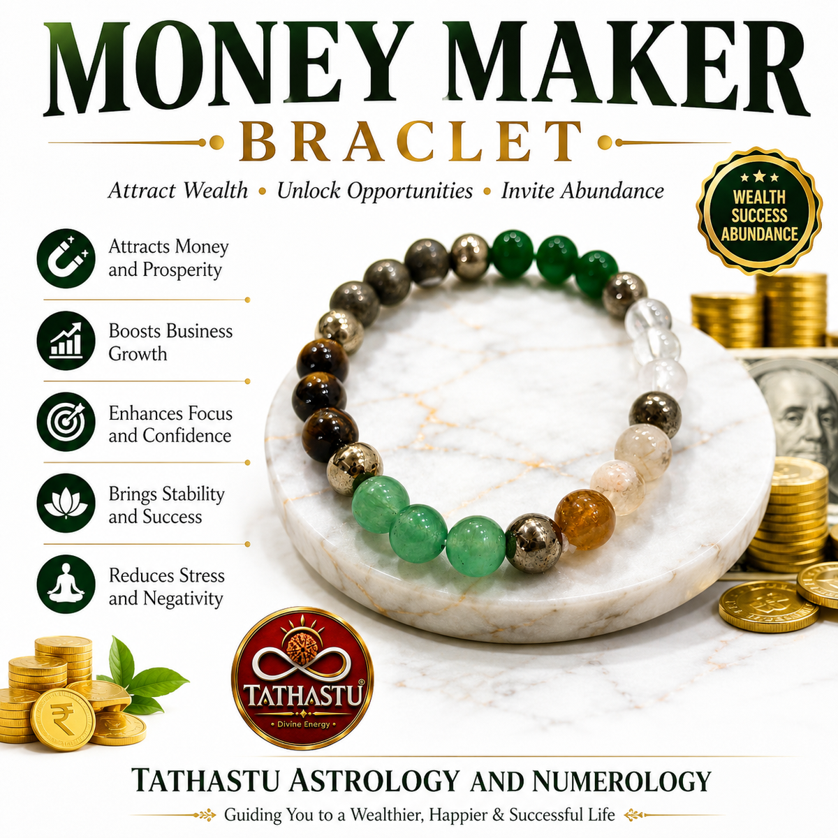 Money magnet Bracelet