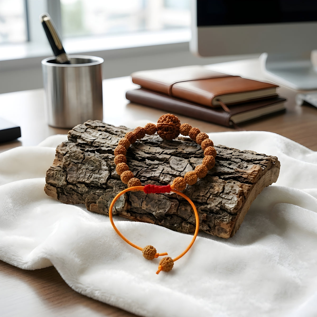 5 Mukhi Rudraksha Bracelet (Adjustable)