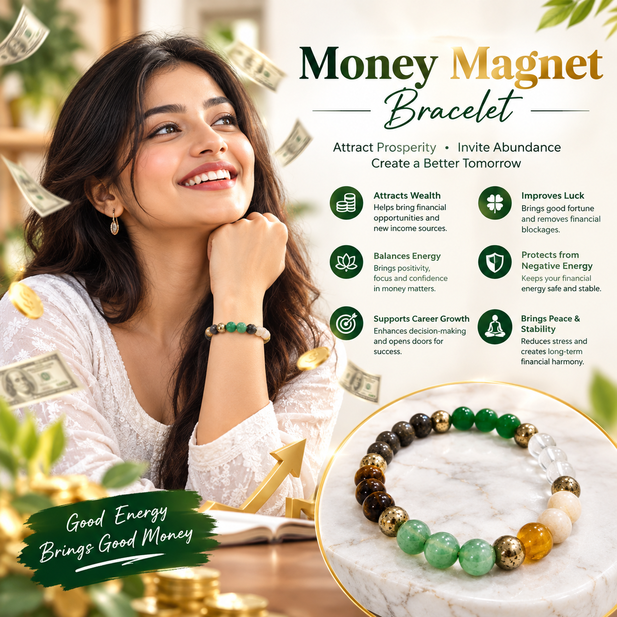 Money Magnet Bracelet